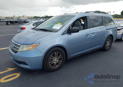 2013 Honda Odyssey Ex из США, поврежденный, VIN 5FNRL5H47DB089110